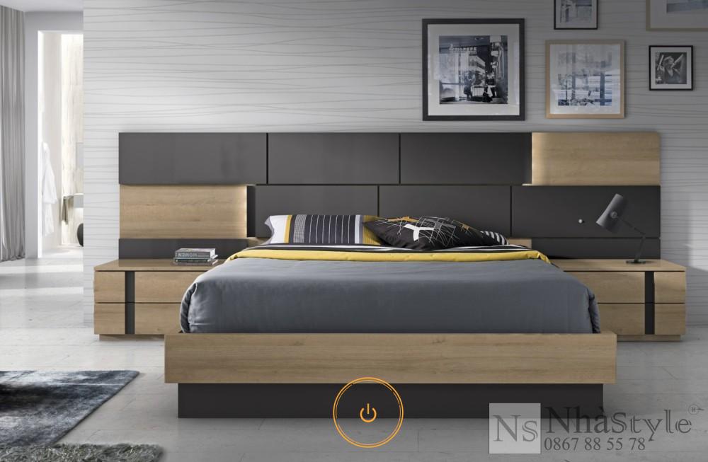 Giường gỗ Công Nghiệp 006S 3 Giường gỗ Công Nghiệp 006S
