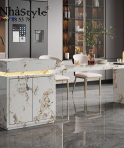Bàn Đảo Bếp Tích Hợp Bàn Ăn 213PD